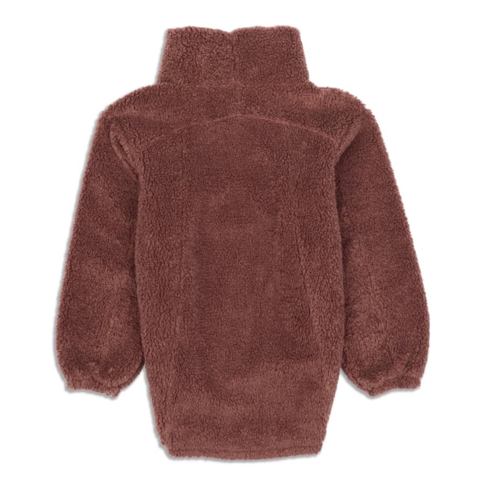 Lululemon Soft Fleece Polyester Fuzzy Mock Turtle… - image 3